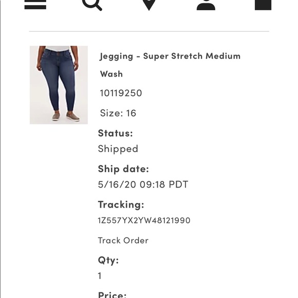 Torrid Jegging size 16 - Picture 3 of 3